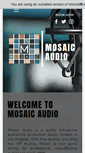 Mobile Screenshot of mosaicaudio.com